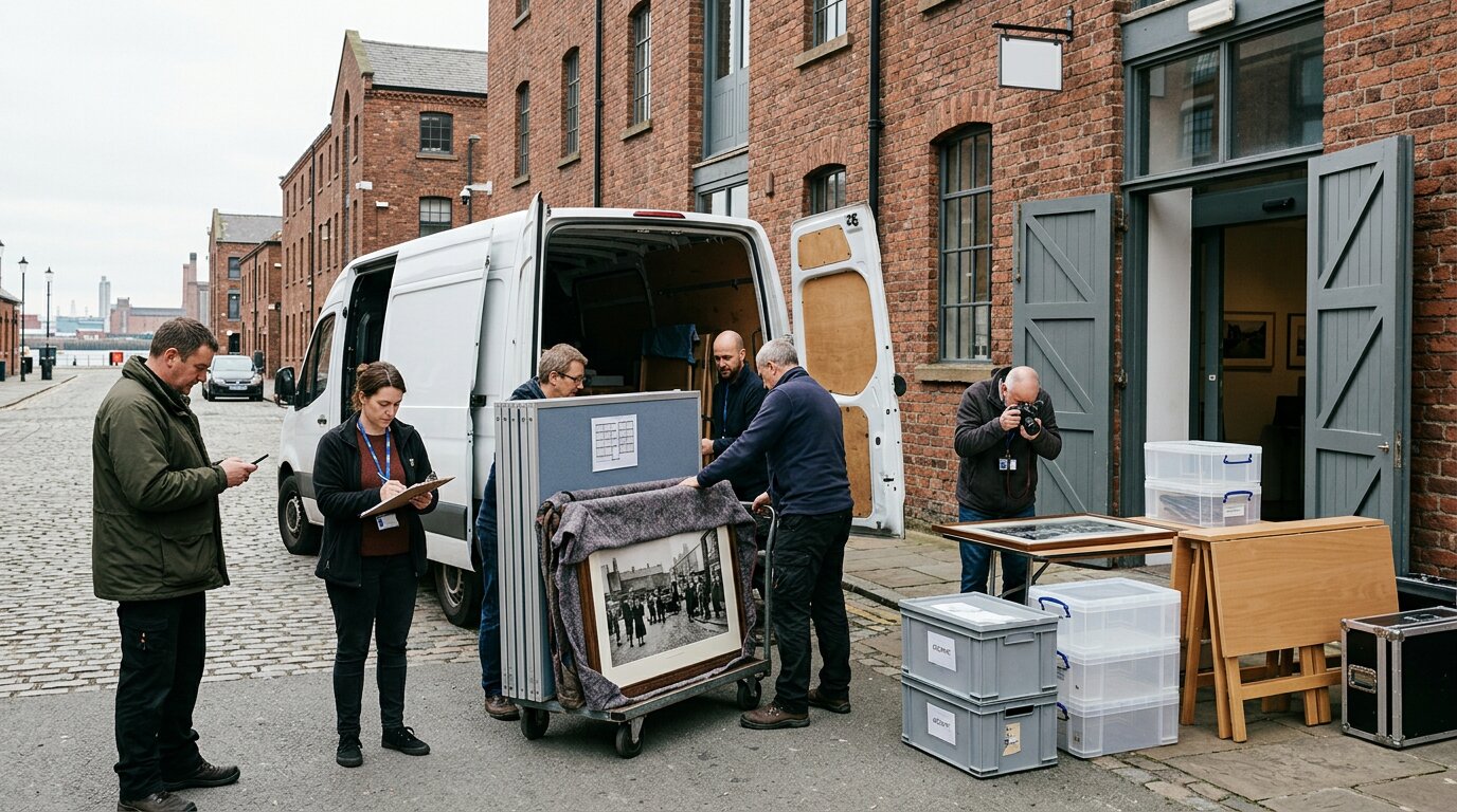 Taking a Community Exhibition to Liverpool: Plan Equipment Collection First